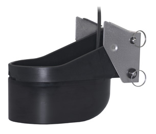 Lowrance TM185HW 1 kW Plastik-Heckmontagegeber für High-Wide CHIRP und Wassertemperatur (Art.-Nr. 000-13997-001) in der Produktansicht