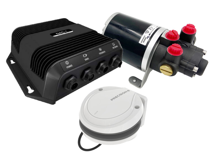 Simrad NAC-1 Precision Hydraulic Autopilot Pack mit Precision-9 Kompass, NAC-1 und PUMP-1 Pumpe