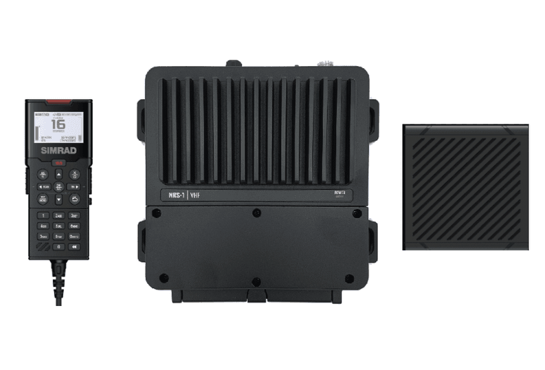 Simrad RS100 Blackbox VHF Seefunkgerät System mit NRS-1 Modul, HS100 Handset und SP100 Lautsprecher (000-15643-001)