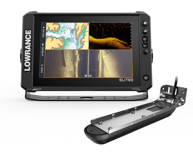 Lowrance Active Imaging 3-in-1 Geber für CHIRP, SideScan und DownScan in der Produktansicht