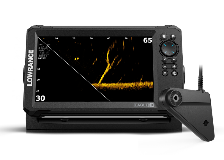 Lowrance Eagle Eye 3-in-1 Geber für LiveSonar, CHIRP und DownScan in der Produktansicht