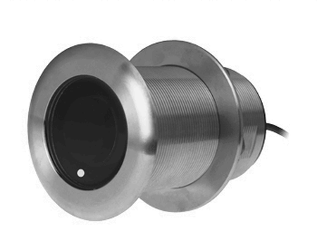 irmar SS75M Edelstahl Medium-CHIRP Durchbruchgeber mit 9-Pin-Anschluss (Art.-Nr. 000-13908-001) in der Produktansicht